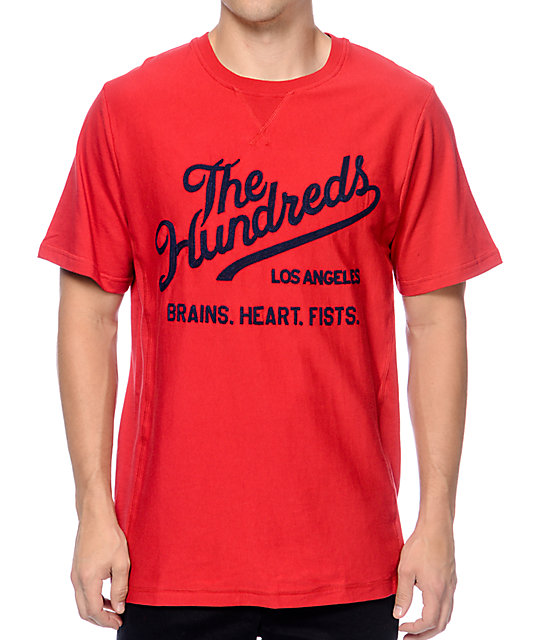 the hundreds red shirt