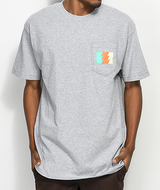 grey pocket tshirt