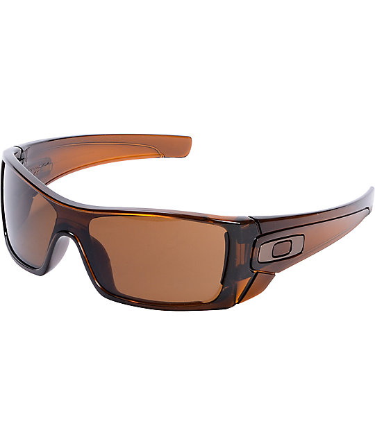 The Oakley Batwolf Rootbeer And Dark Bronze Sunglasses Zumiez 