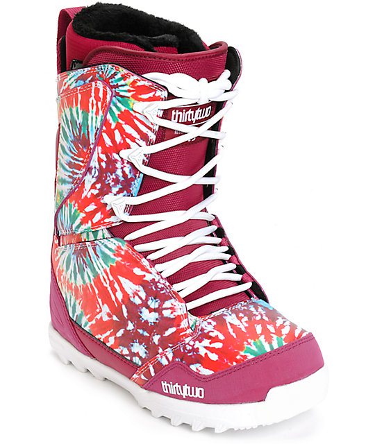 Thirtytwo Lashed Tie Die Womens Snowboard Boots Zumiez