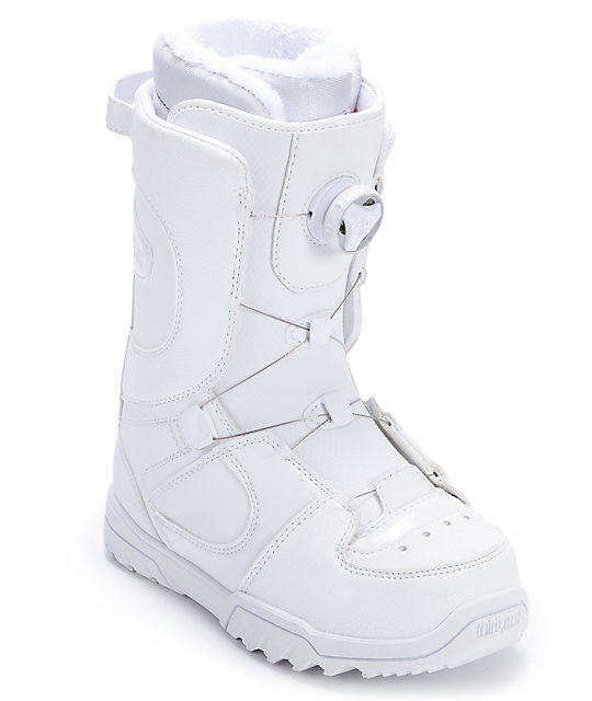 Thirtytwo Womens STW Boa White Snowboard Boot Zumiez