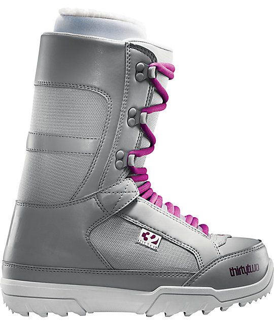 Thirtytwo Womens Summit Grey Snowboard Boot Zumiez