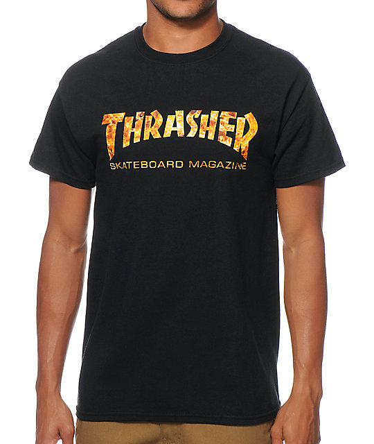 real vs fake thrasher t shirt