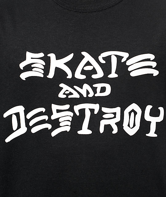 skate and destroy logo
