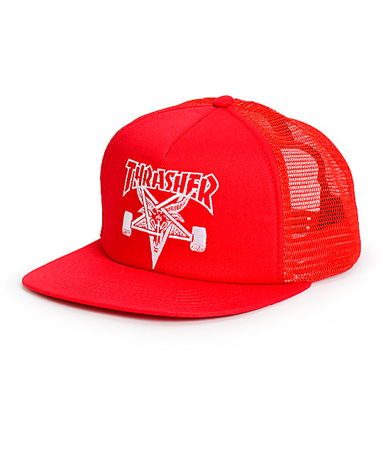 Thrasher Skategoat Trucker Hat | Zumiez