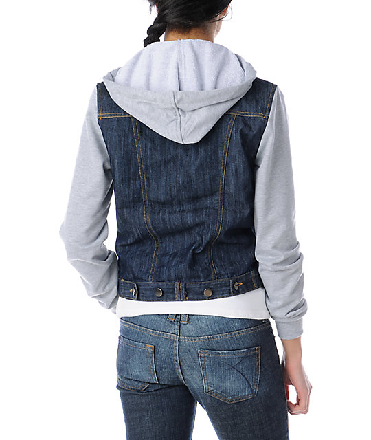 Thread and Supply Raw Jean Hooded jacket Zumiez