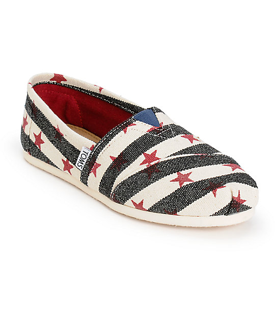 Toms Alpargata Stars & Stripes Women’s Shoes at Zumiez : PDP