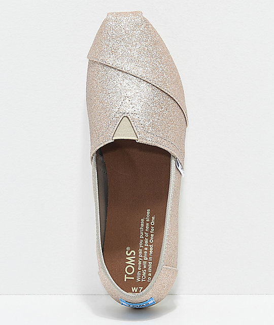 gold metallic toms
