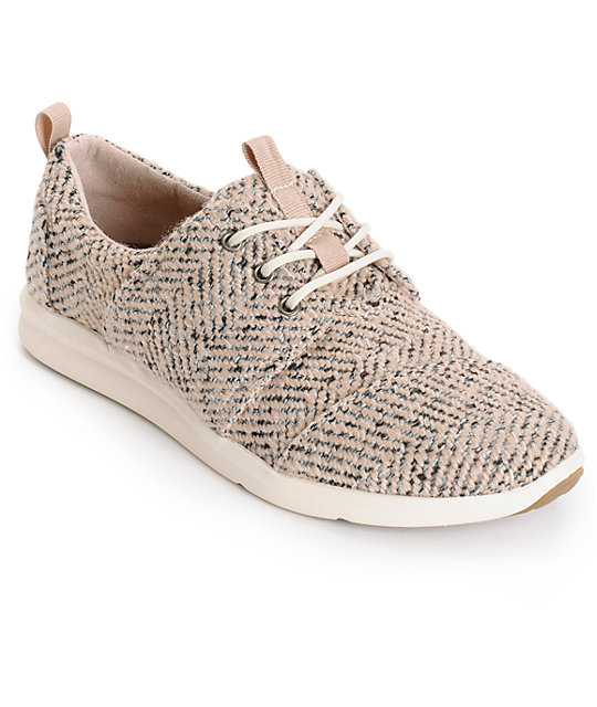 Toms Del Rey Dusty Rose Boucle Womens Shoes Zumiez