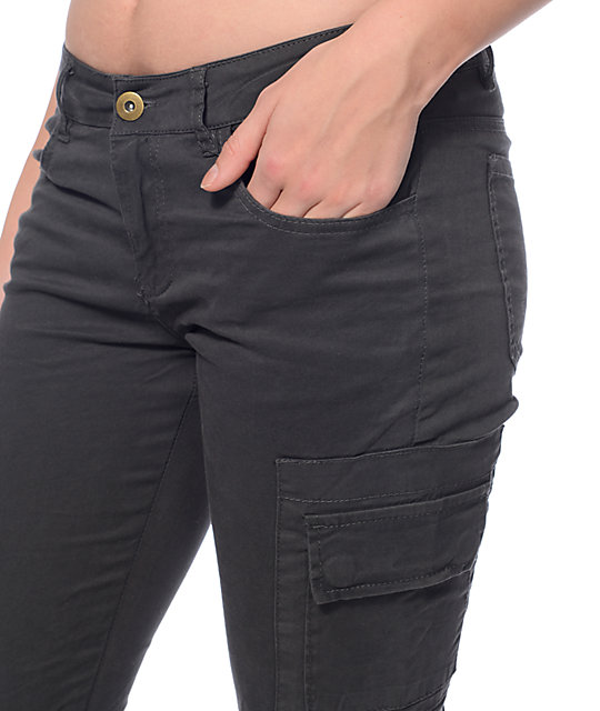 charcoal cargo pants