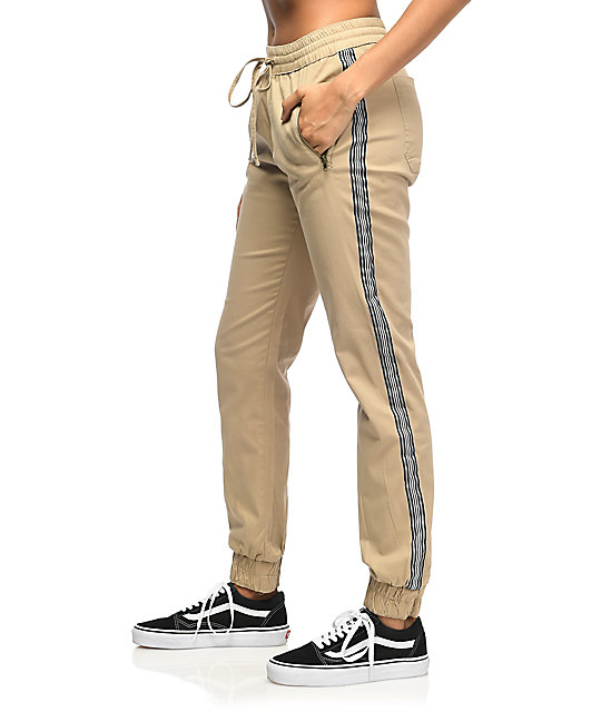 athletic cut khaki pants