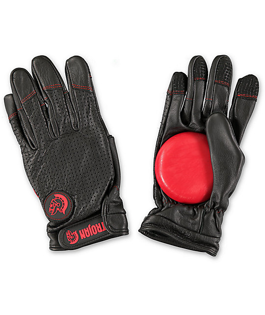 Trojan Leather Slide Gloves Zumiez