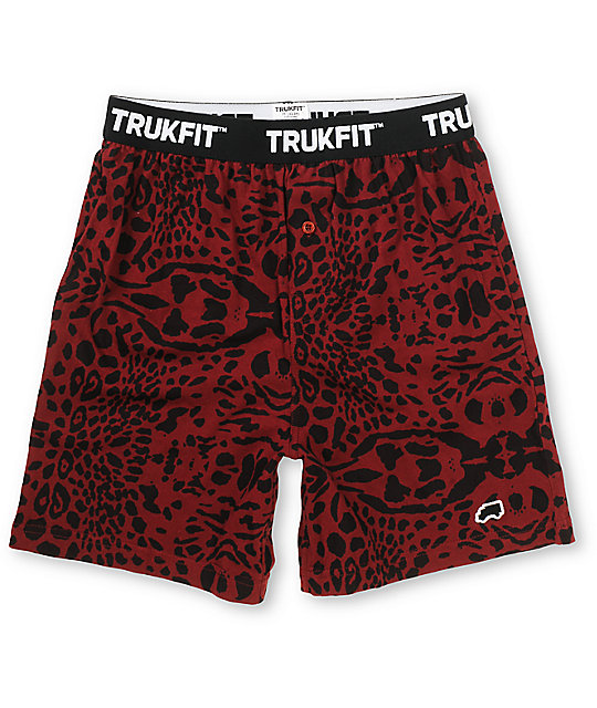 Trukfit Bordeaux Knit Boxers Zumiez