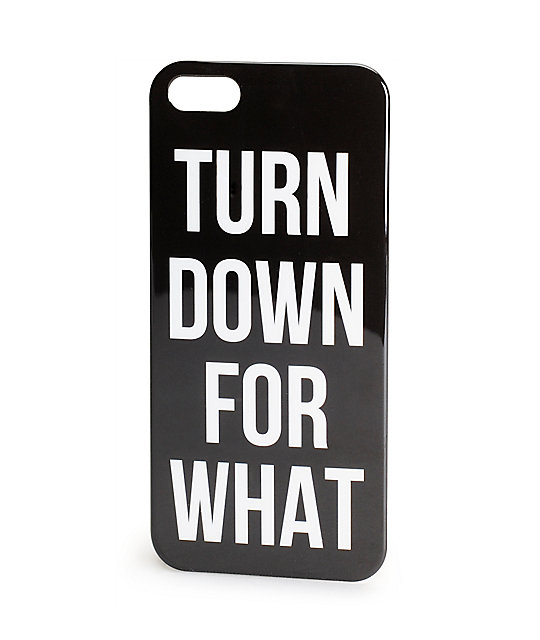 Turn Down iPhone 5 Case Zumiez