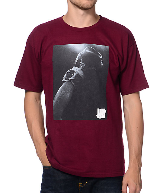 burgundy t shirt mens uk