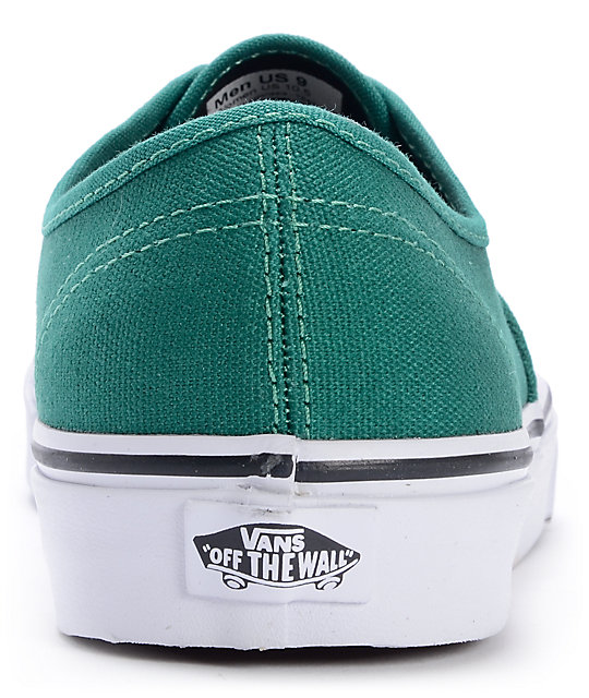 Vans Authentic Hiker Verdant Green Skate Shoes Zumiez