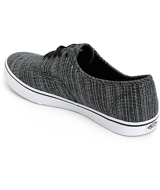 vans checker slip on