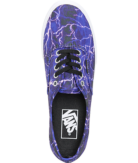 Vans Authentic Lo Pro Digi Lightning Shoes Zumiez