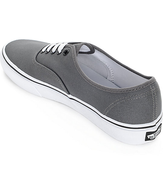 vans authentic pewter