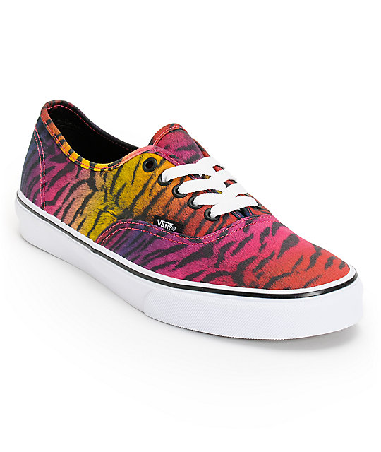 vans tiger shoes