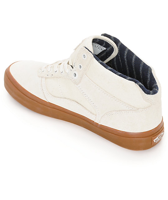 Vans Bedford Marshmallow & Gum Skate Shoes Zumiez