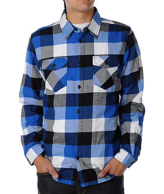 Royal blue vans shirt on sale