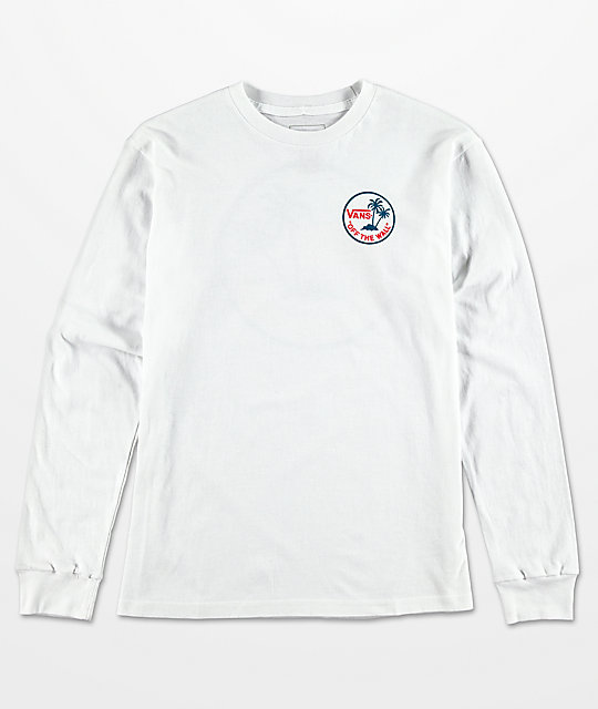 vans palm tree t shirt