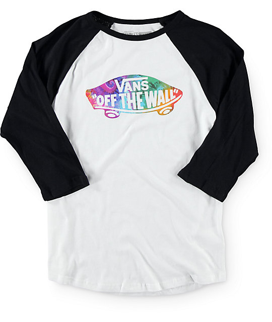 vans tie die shirt