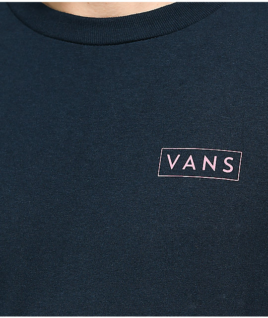 vans pink shirt long sleeve
