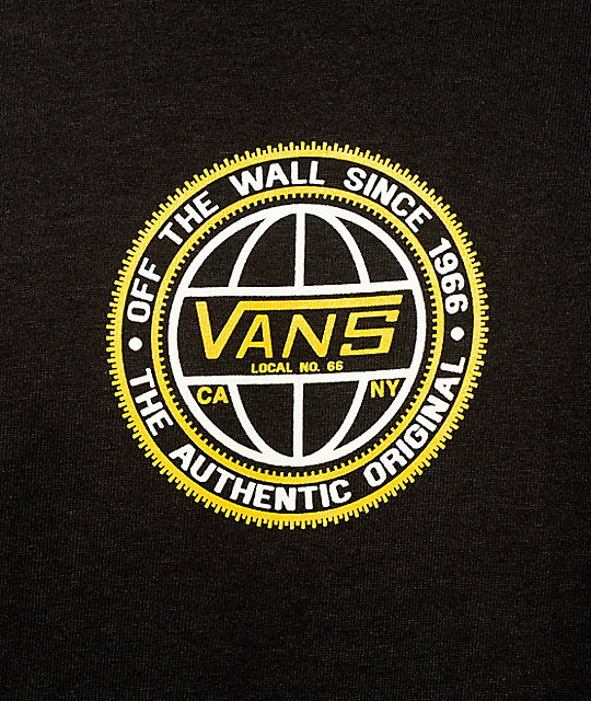 camisa vans amarillo