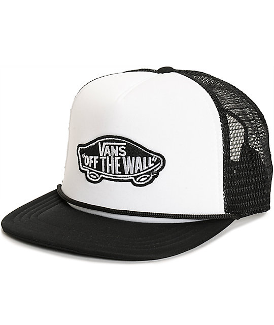 Vans Classic Patch Trucker Hat At Zumiez Pdp 