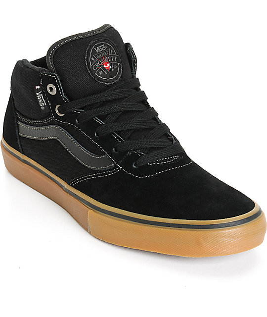 Vans Crockett Pro Mid Skate Shoes Zumiez