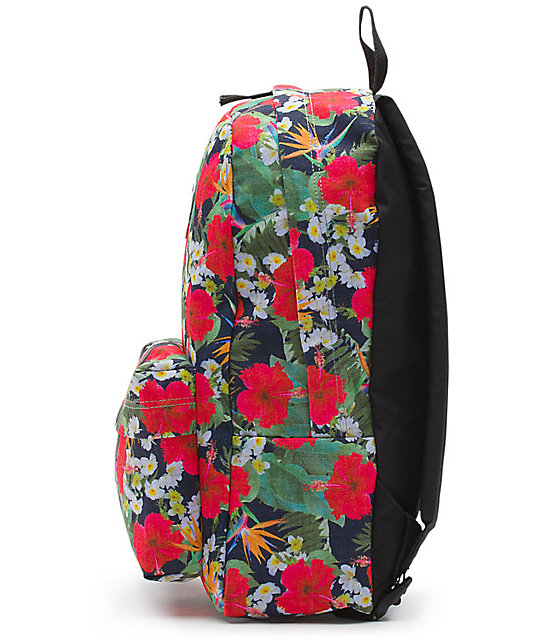 Vans Digi aloha Floral Print 22L Backpack Zumiez