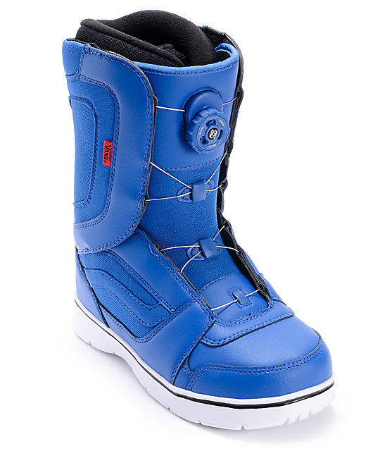 Vans Encore Blue Snowboard Boots Zumiez