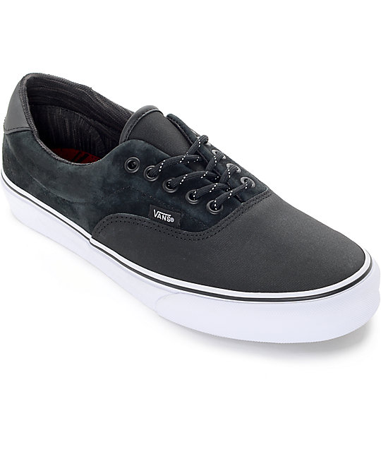Vans Era 59 DLX Black Reflective Skate Shoes (Mens) at Zumiez PDP