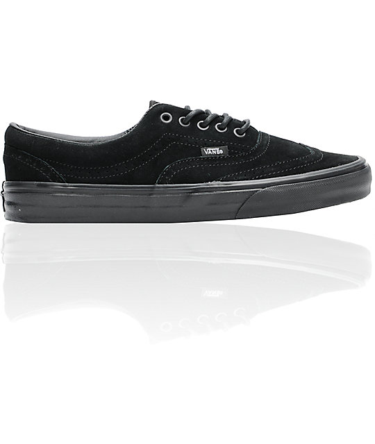 vans wingtip black and white