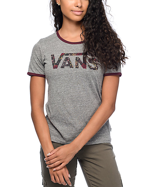 vans floral shirt