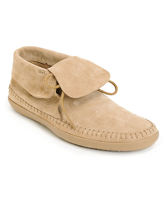 tan shoes vans