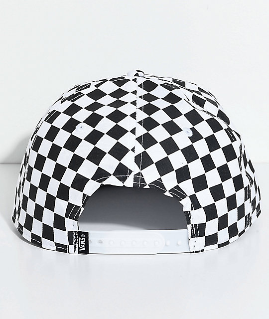 vans checkered snapback