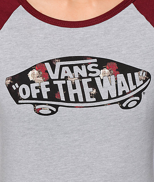 vans baseball tee