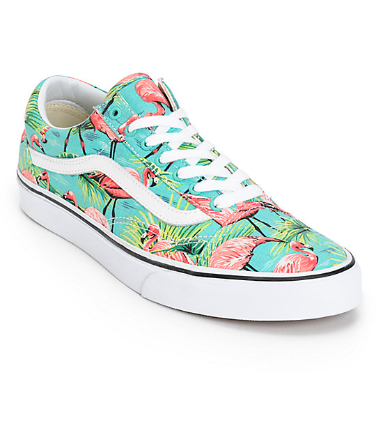 Vans Old Skool Van Doren Flamingo Skate Shoes (Mens) at Zumiez PDP