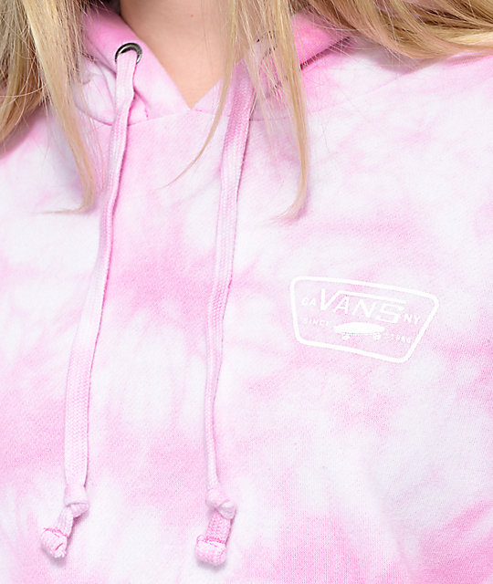 vans pink sweatshirt