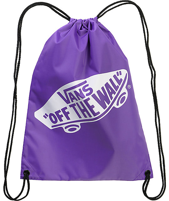 Vans Purple Benched Drawstring Bag at Zumiez PDP