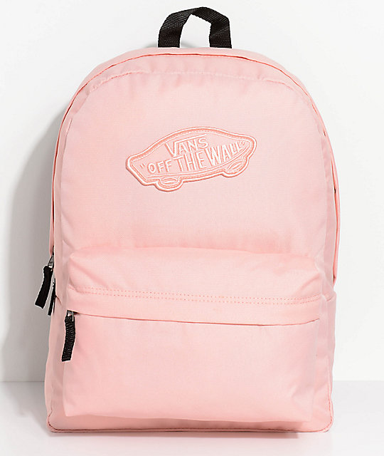 baby pink vans bag