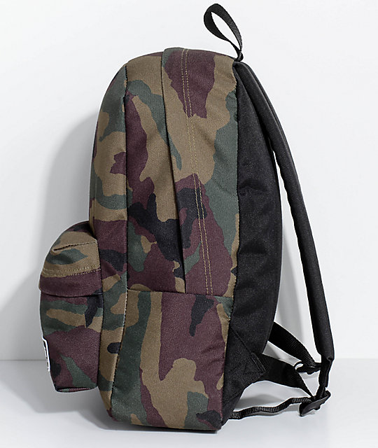 Vans Realm Camo Patch Backpack Zumiez