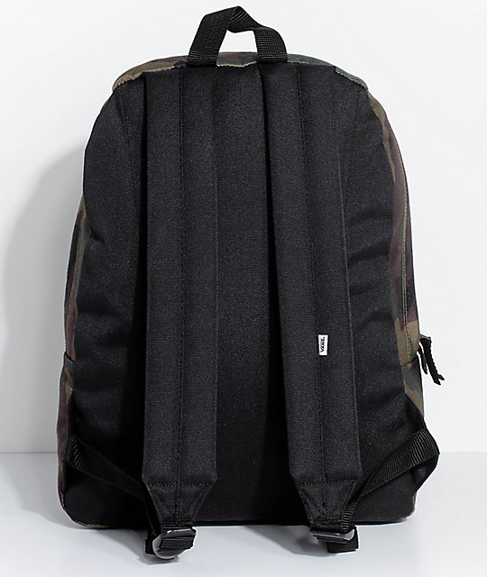 Vans Realm Camo Patch Backpack Zumiez