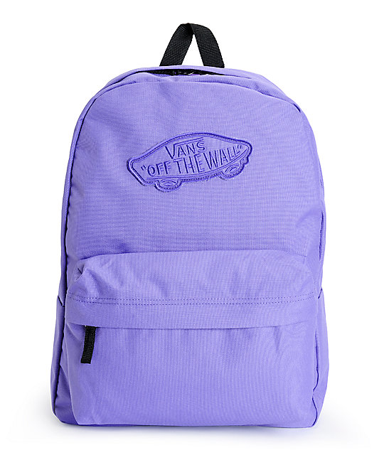 Vans Realm Passion Flower Purple Backpack