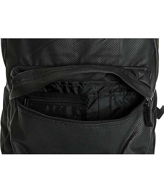 Vans Realm Perforated Leather Backpack Zumiez