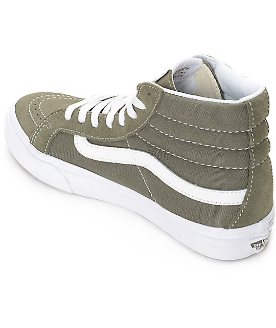 new vans mujer olive