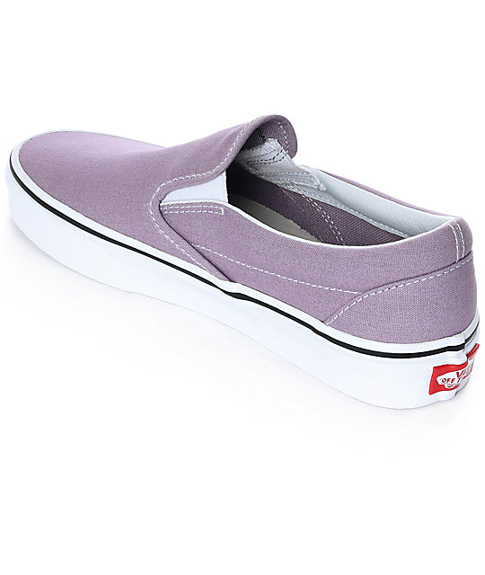 vans slip on blanco